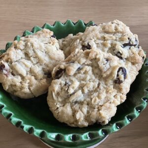 4 st Havrecookies med russin