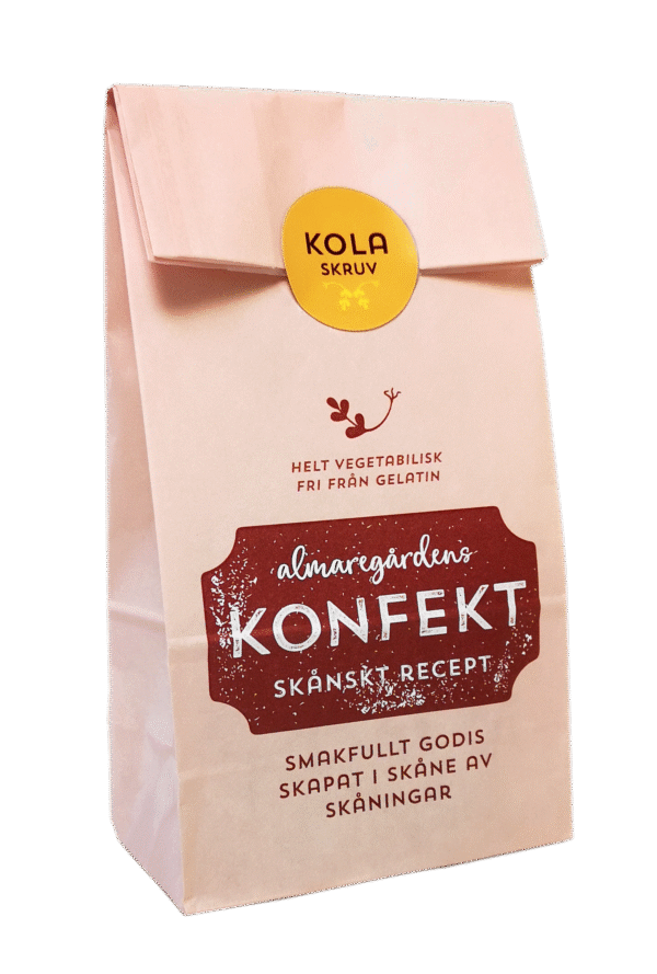 Almaregårdens Kolaskruv Vegan 150 g