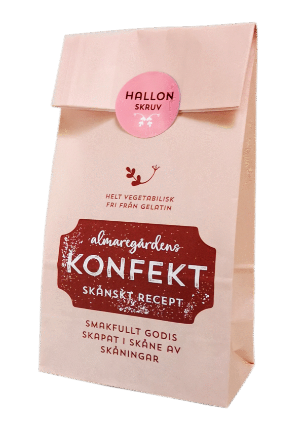 Almaregårdens Hallonskruv Vegan 150 g